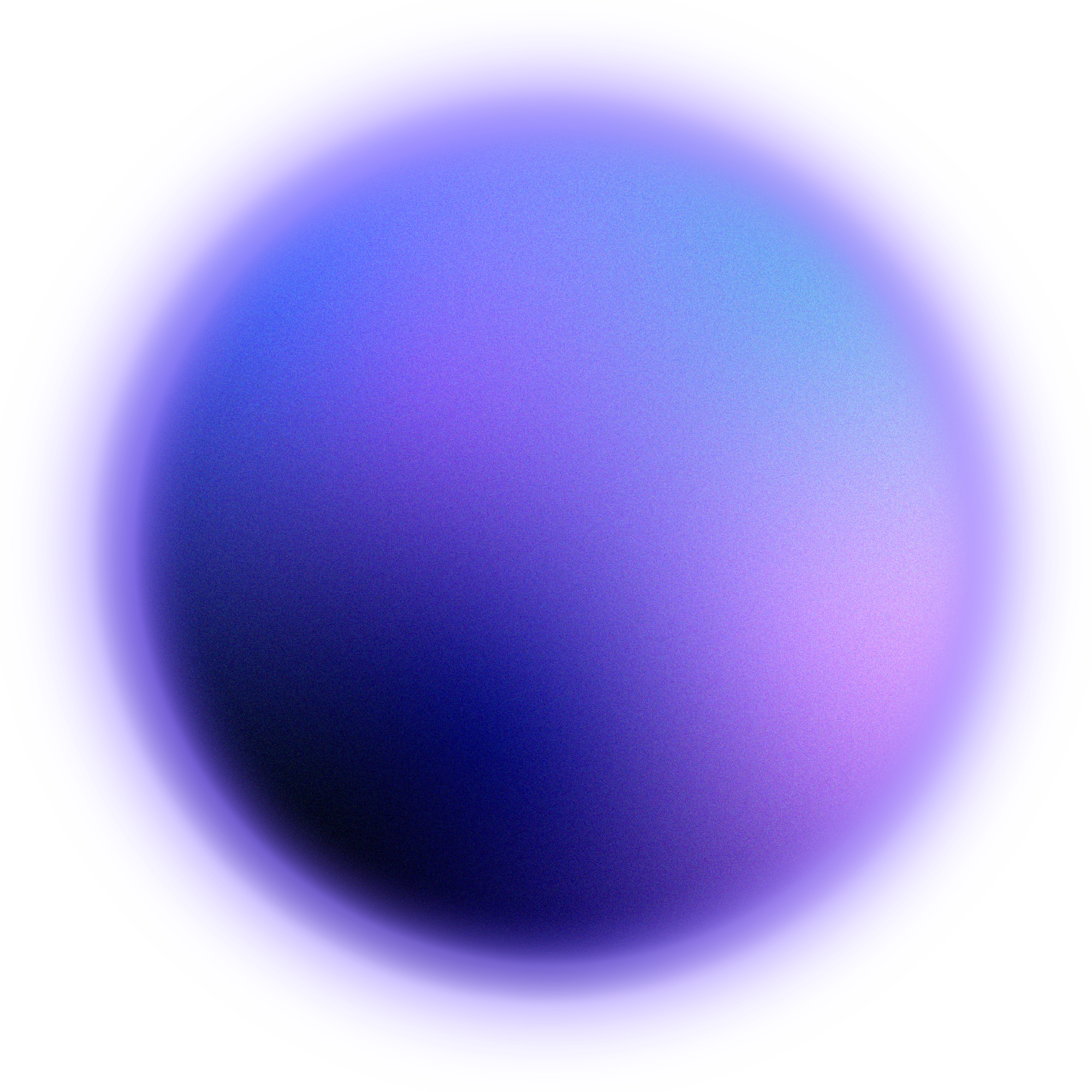 a large purple planet
